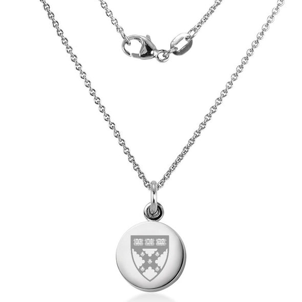 Harvard Business School Necklace with Charm in Sterling Silver Shot #2