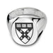 Harvard Business School Sterling Silver Oval Signet Ring