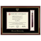Harvard Diploma Frame with Tassel Shadow Box Shot #1