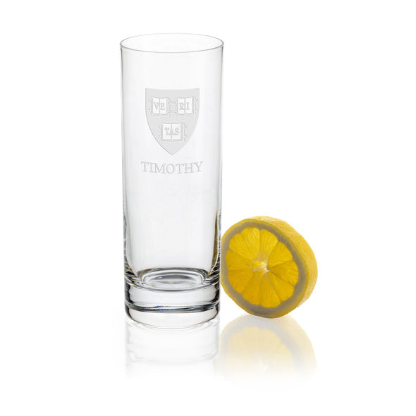 Harvard Iced Beverage Glasses - Set of 2 Shot #1