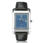 Harvard Men's Blue Quad Watch with Leather Strap Shot #2