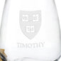 Harvard Stemless Wine Glasses - Set of 4 Shot #3