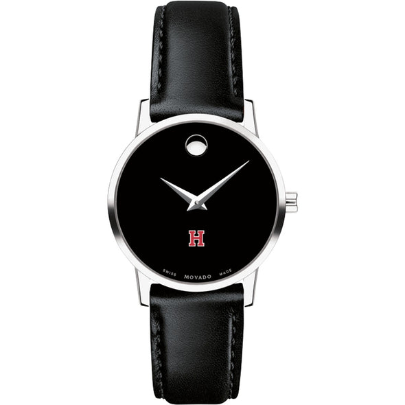 Harvard Women&#39;s Movado Museum with Leather Strap Shot #2