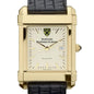 HBS Men's Gold Quad with Leather Strap Shot #1