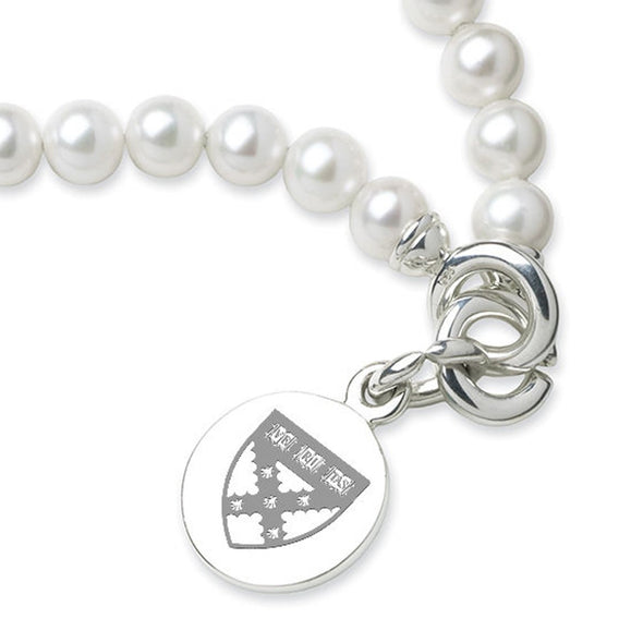 HBS Pearl Bracelet with Sterling Silver Charm Shot #2