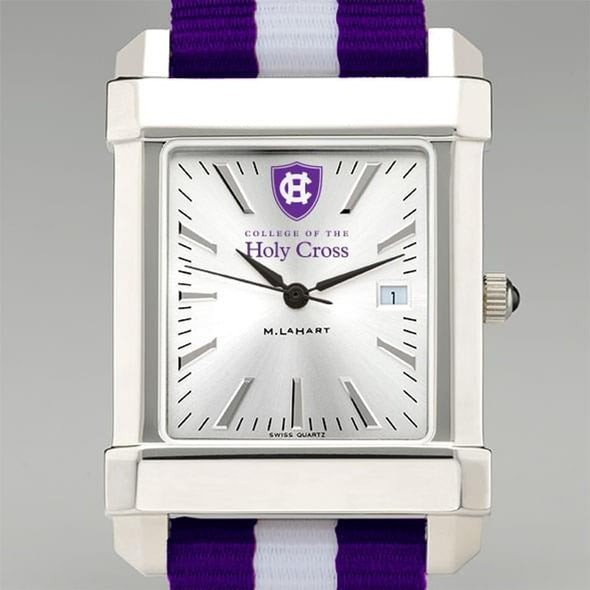 Holy Cross Collegiate Watch with RAF Nylon Strap for Men Shot #1