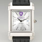 Holy Cross Men's Collegiate Watch with Leather Strap Shot #1