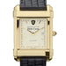 Holy Cross Men's Gold Quad with Leather Strap