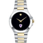 Holy Cross Men's Movado Collection Two-Tone Watch with Black Dial Shot #2
