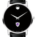 Holy Cross Men's Movado Museum with Leather Strap