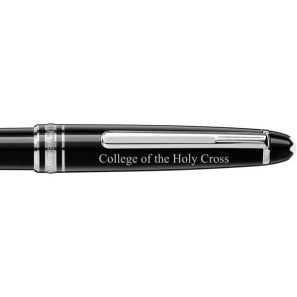 Holy Cross Montblanc Meisterstück Classique Ballpoint Pen in Platinum Shot #2