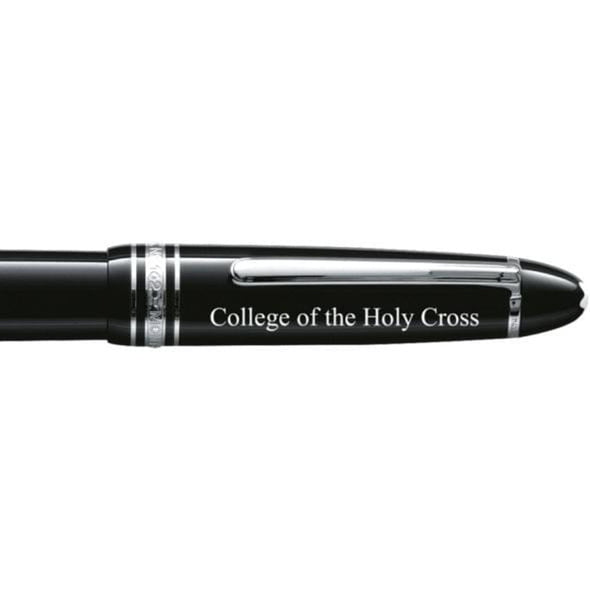 Holy Cross Montblanc Meisterstück LeGrand Rollerball Pen in Platinum Shot #2