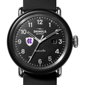 Holy Cross Shinola Watch, The Detrola 43mm Black Dial at M.LaHart &amp; Co. Shot #1