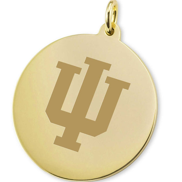 Indiana University 18K Gold Charm Shot #2