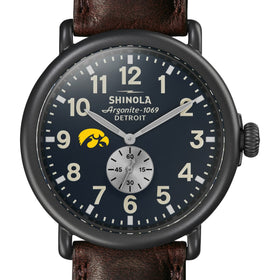 Iowa Shinola Watch, The Runwell 47mm Midnight Blue Dial Shot #1