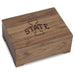 Iowa State University Solid Walnut Desk Box