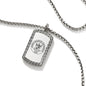James Madison Dog Tag by John Hardy with Box Chain Shot #3