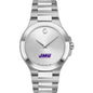 James Madison Men's Movado Collection Stainless Steel Watch with Silver Dial Shot #2