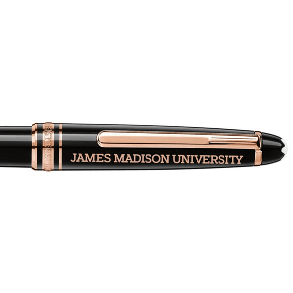 James Madison Montblanc Meisterstück Classique Ballpoint Pen in Red Gold Shot #2
