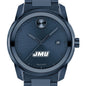 James Madison University Men's Movado BOLD Blue Ion with Date Window Shot #1