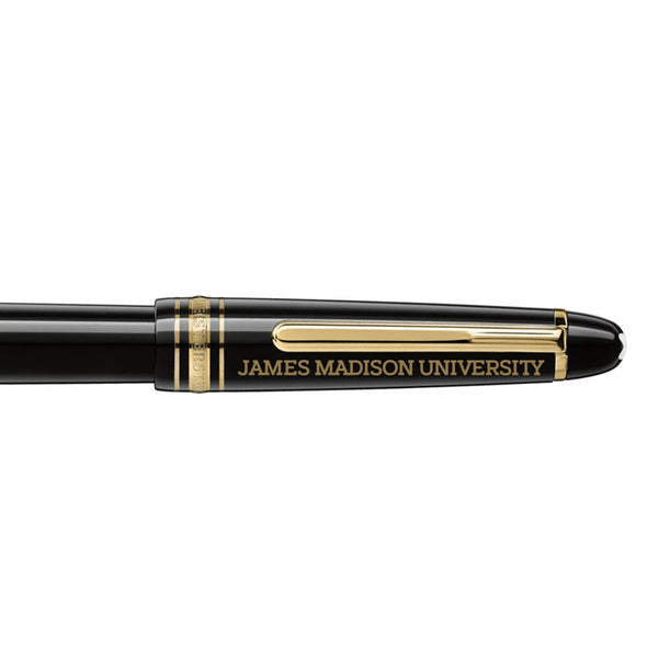 James Madison University Montblanc Meisterstück 149 Fountain Pen in Gold Shot #2
