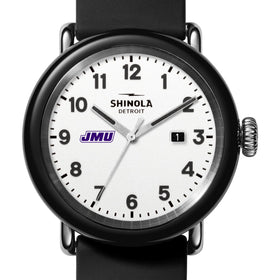 James Madison University Shinola Watch, The Detrola 43mm White Dial at M.LaHart &amp; Co. Shot #1