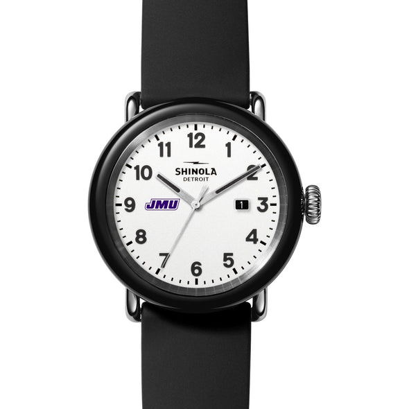 James Madison University Shinola Watch, The Detrola 43mm White Dial at M.LaHart &amp; Co. Shot #2