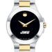 James Madison Women's Movado Collection Two-Tone Watch with Black Dial