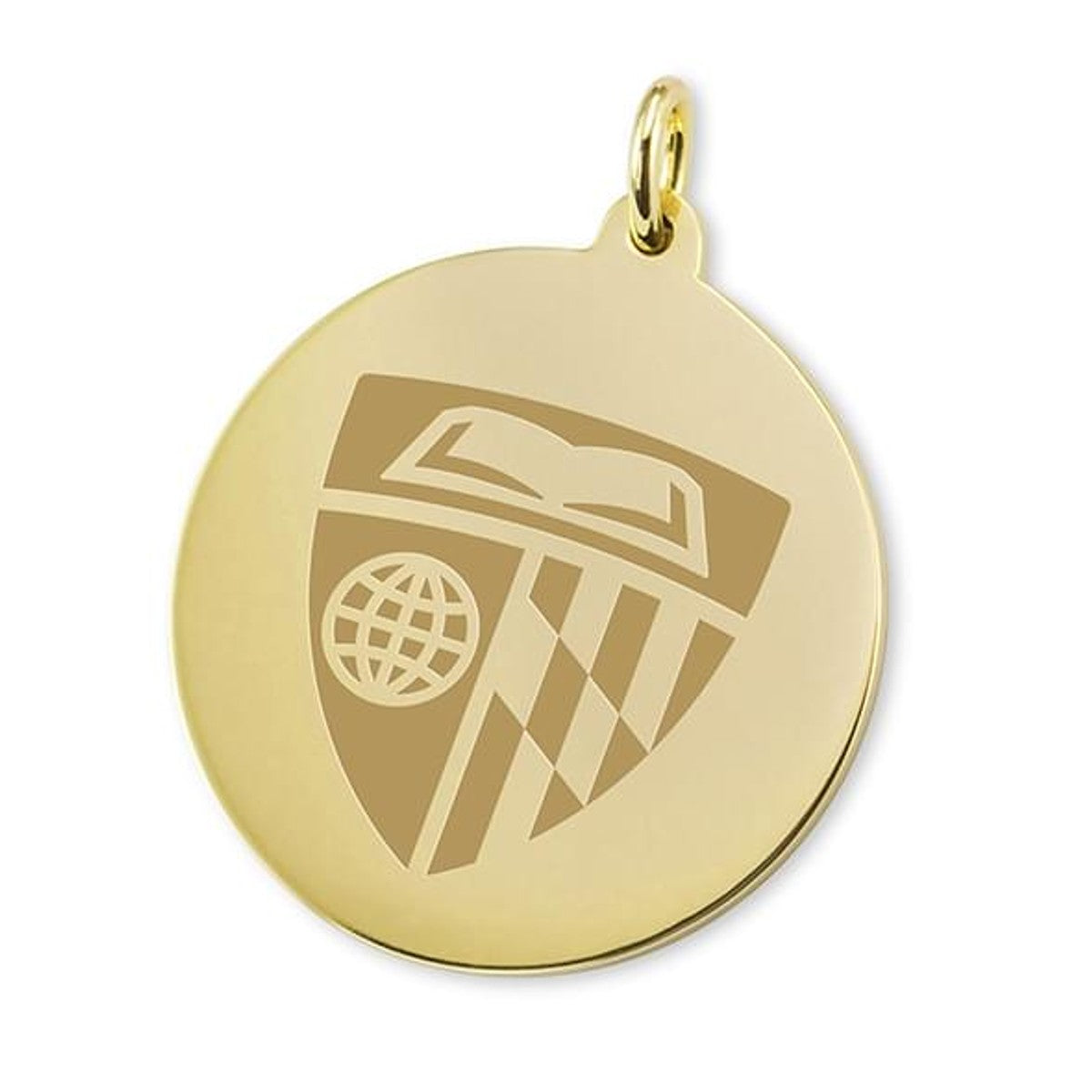 Johns Hopkins 14K Gold Charm - Graduation Gift Selection | M.LaHart & Co.