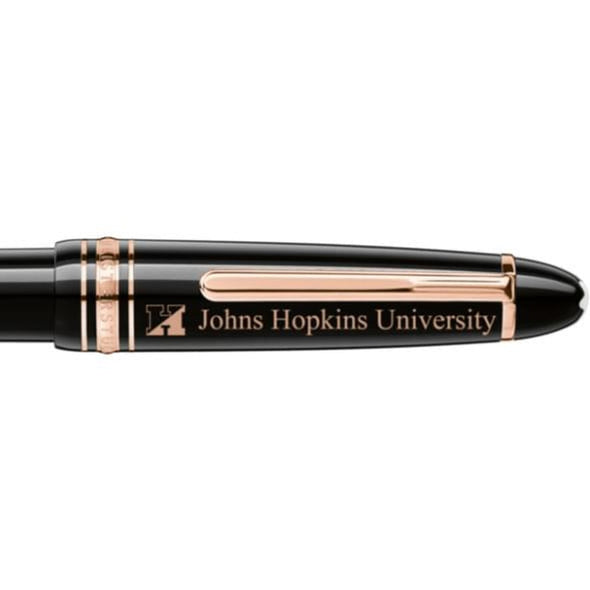 Johns Hopkins Montblanc Meisterstück LeGrand Ballpoint Pen in Red Gold Shot #2