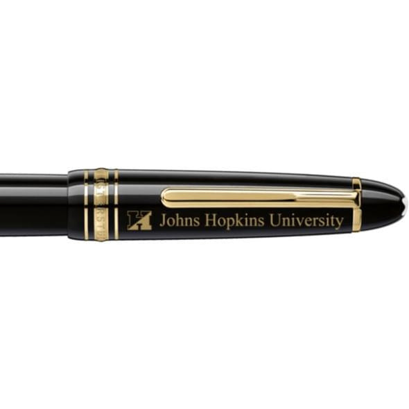 Johns Hopkins Montblanc Meisterstück LeGrand Rollerball Pen in Gold Shot #2