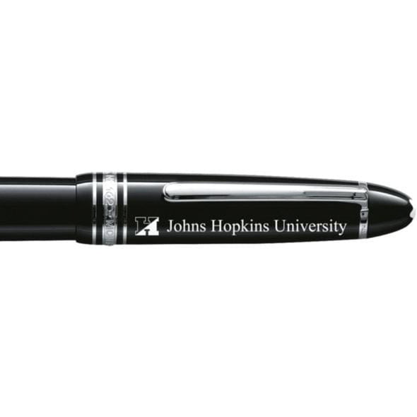 Johns Hopkins Montblanc Meisterstück LeGrand Rollerball Pen in Platinum Shot #2