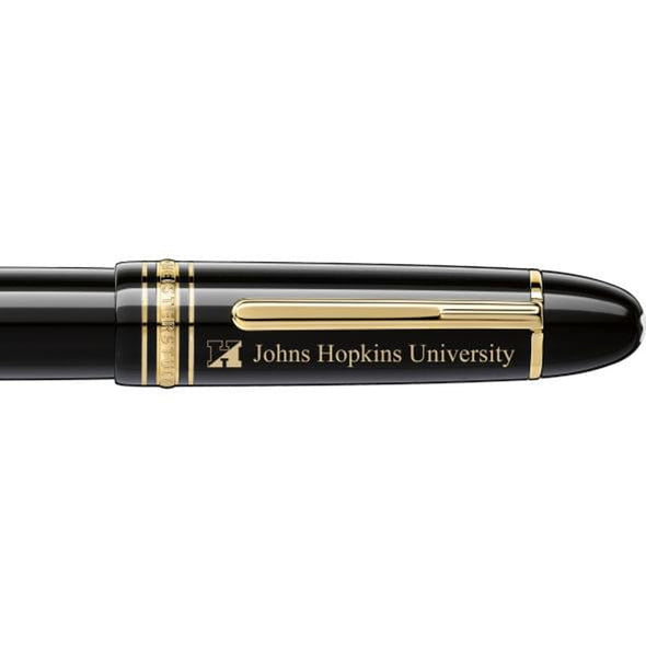 Johns Hopkins University Montblanc Meisterstück 149 Fountain Pen in Gold Shot #2