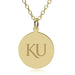 Kansas 18K Gold Pendant & Chain