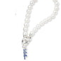 Kappa Kappa Gamma Pearl Bracelet with Greek Letter Charm Shot #1