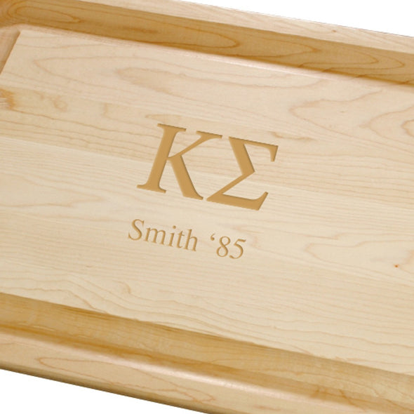 Kappa Sigma Maple Cutting Board Shot #2