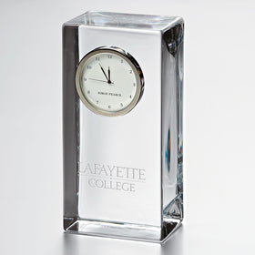 Lafayette Tall Glass Desk Clock by Simon Pearce Shot #1