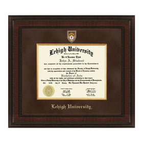 Lehigh Excelsior Diploma Frame Shot #1