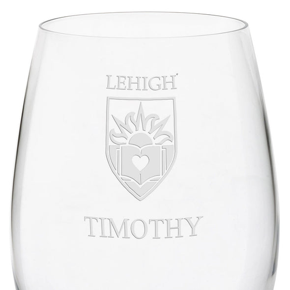 Lehigh Red Wine Glasses - Set of 4 Shot #3