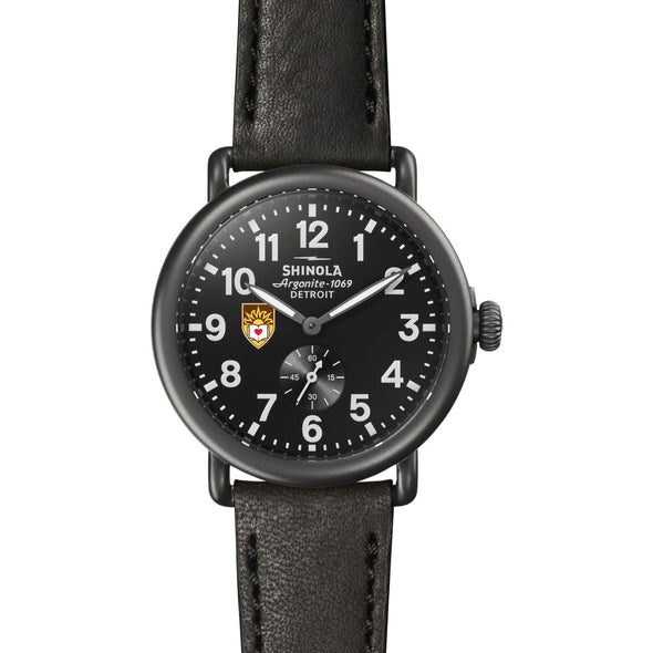 Lehigh Shinola Watch, The Runwell 41mm Black Dial Shot #2