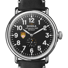 Lehigh Shinola Watch, The Runwell 47mm Black Dial Shot #1