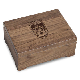 Lehigh University Solid Walnut Desk Box Shot #1