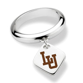 Lehigh University Sterling Silver Ring with Sterling Tag Shot #1