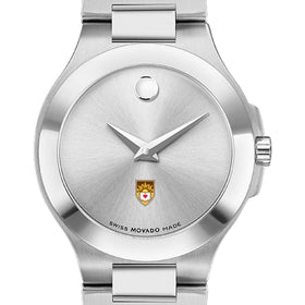 Lehigh Women&#39;s Movado Collection Stainless Steel Watch with Silver Dial Shot #1