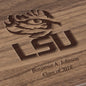 Louisiana State University Solid Walnut Desk Box Shot #3