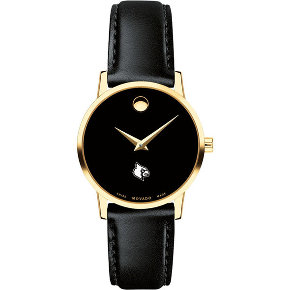 Louisville Women&#39;s Movado Gold Museum Classic Leather Shot #2