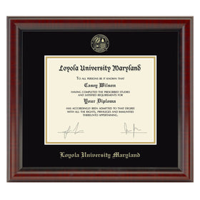 Loyola Diploma Frame, the Fidelitas Shot #1