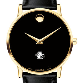 Loyola Men&#39;s Movado Gold Museum Classic Leather Shot #1