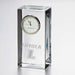 Loyola Tall Glass Desk Clock by Simon Pearce