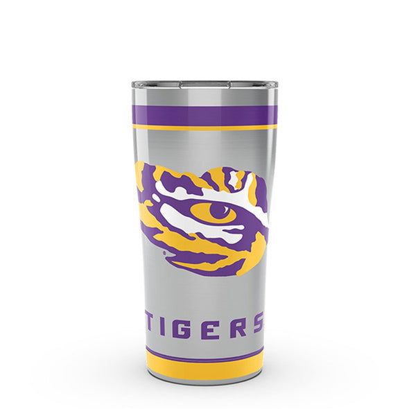 LSU 20 oz. Stainless Steel Tervis Tumblers with Hammer Lids - Set of 2 Shot #1